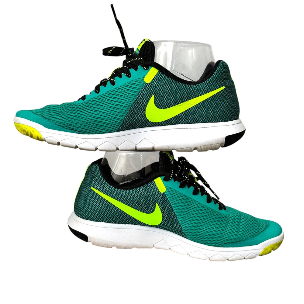 Nike Flex Experience RN Womens‎ Running Shoes Teal Neon Green Size 9.5 - Picture 6 of 8